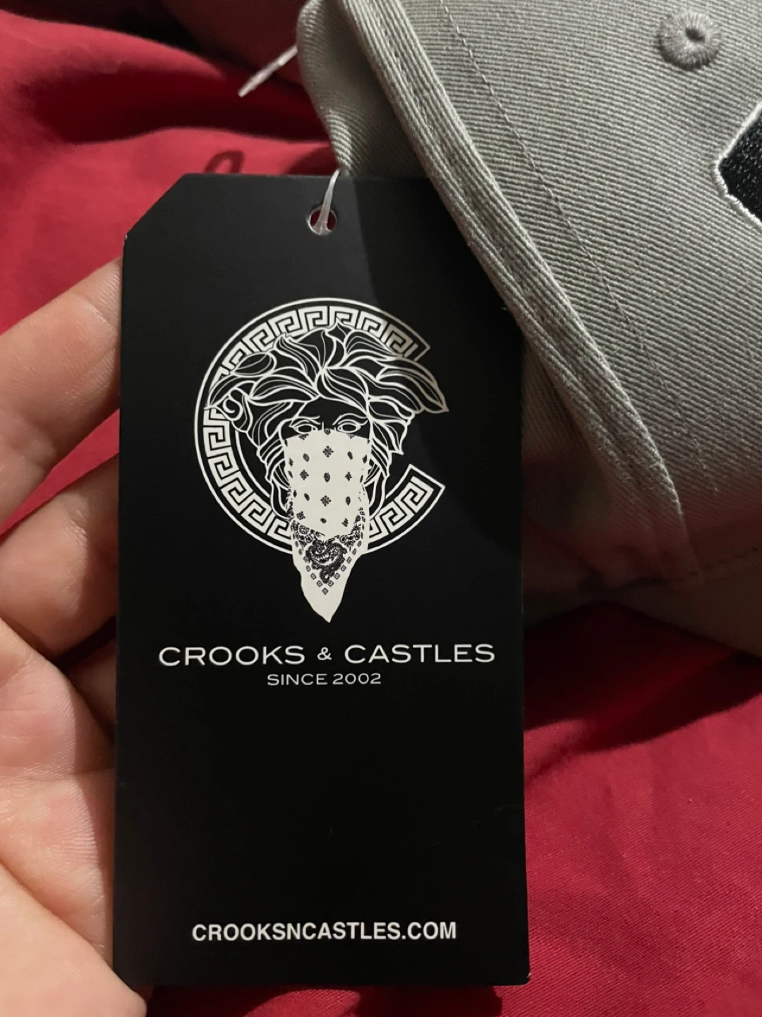 Crooks & Castles Baseball Cap - Grey - photo 3