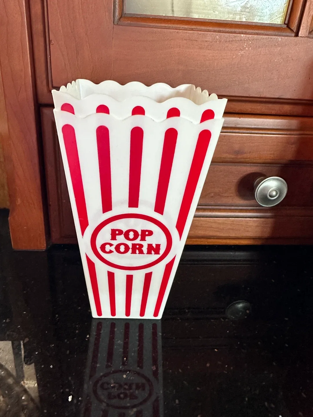 Popcorn Container - Red & White Striped thumbnail