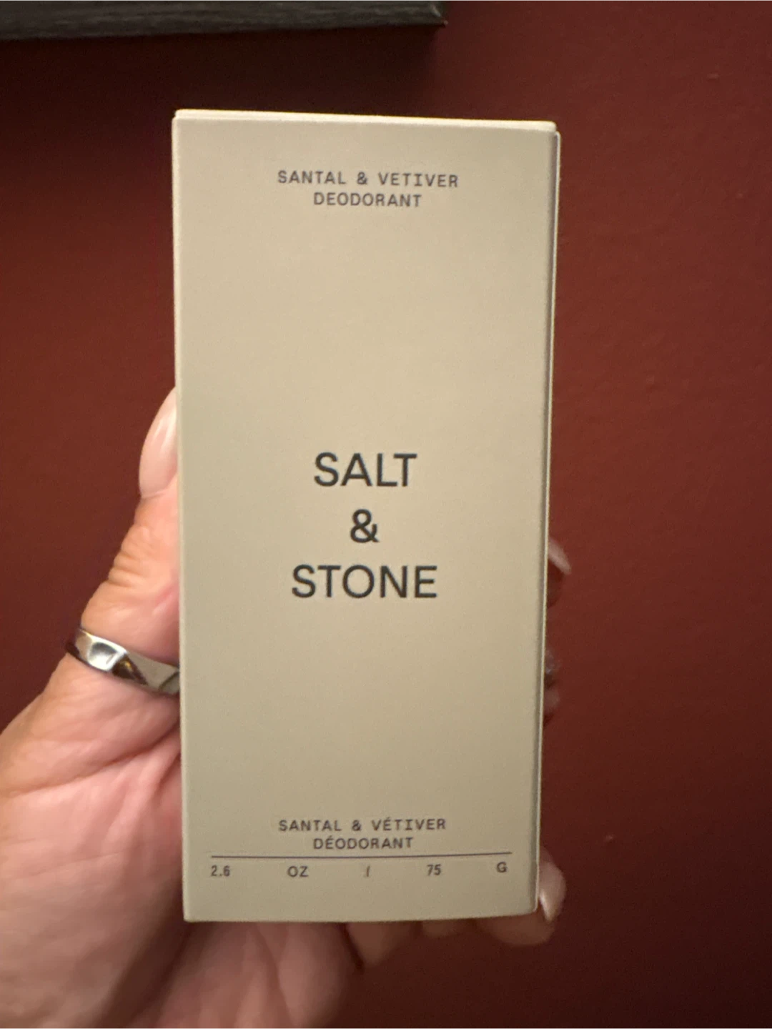 New Salt & Stone Santal & Vetiver Deodorant - New