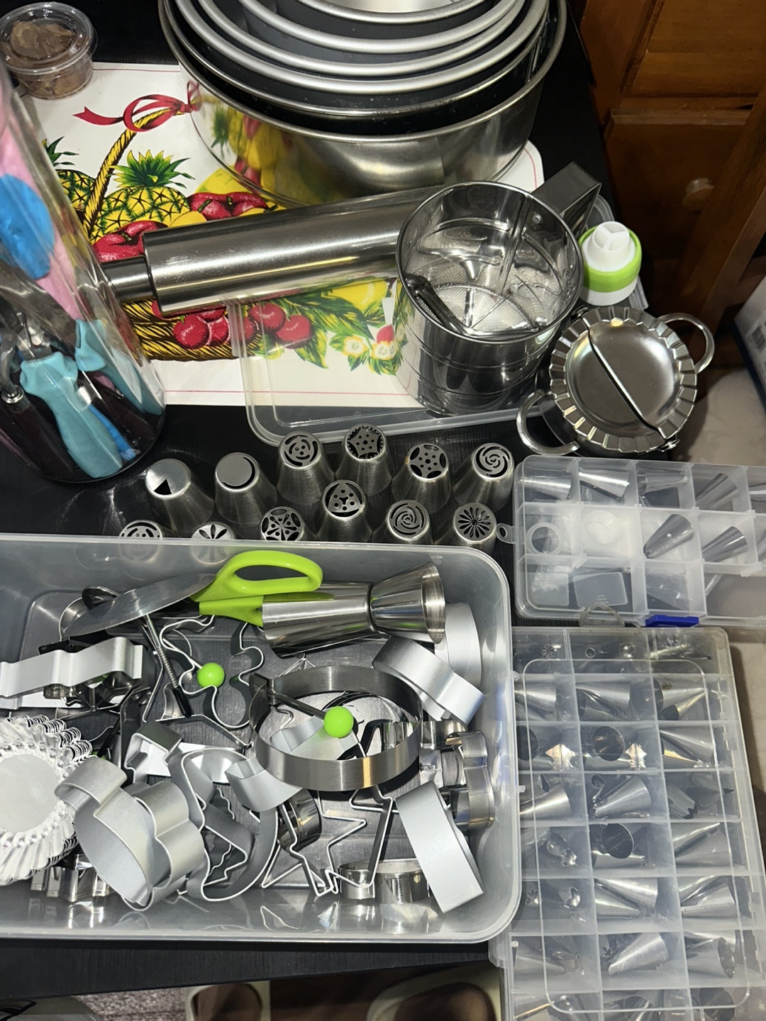 Baking Tools Set – Cake Pans,  Rolling Pin & More