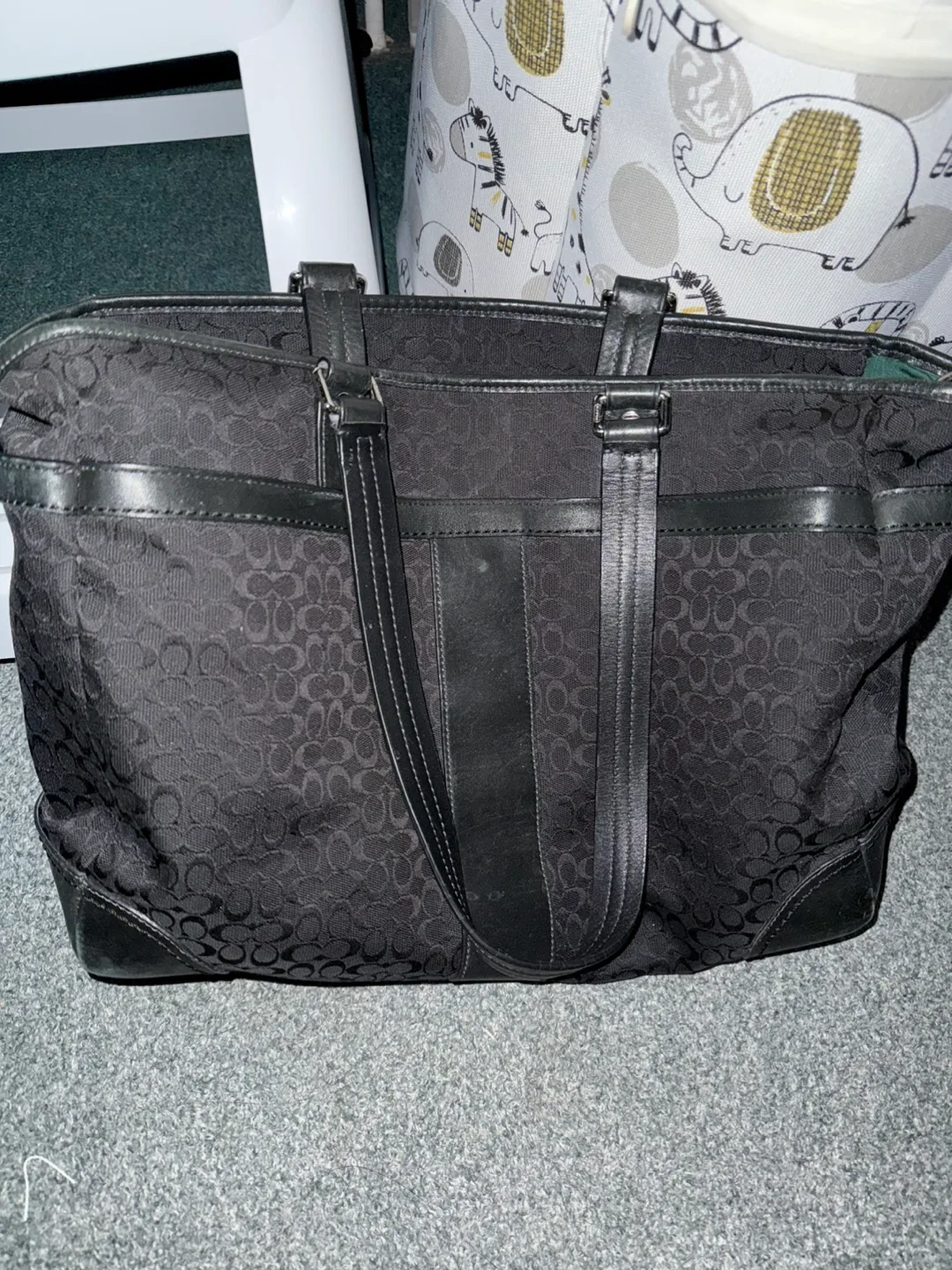 Coach Black Tote Bag thumbnail