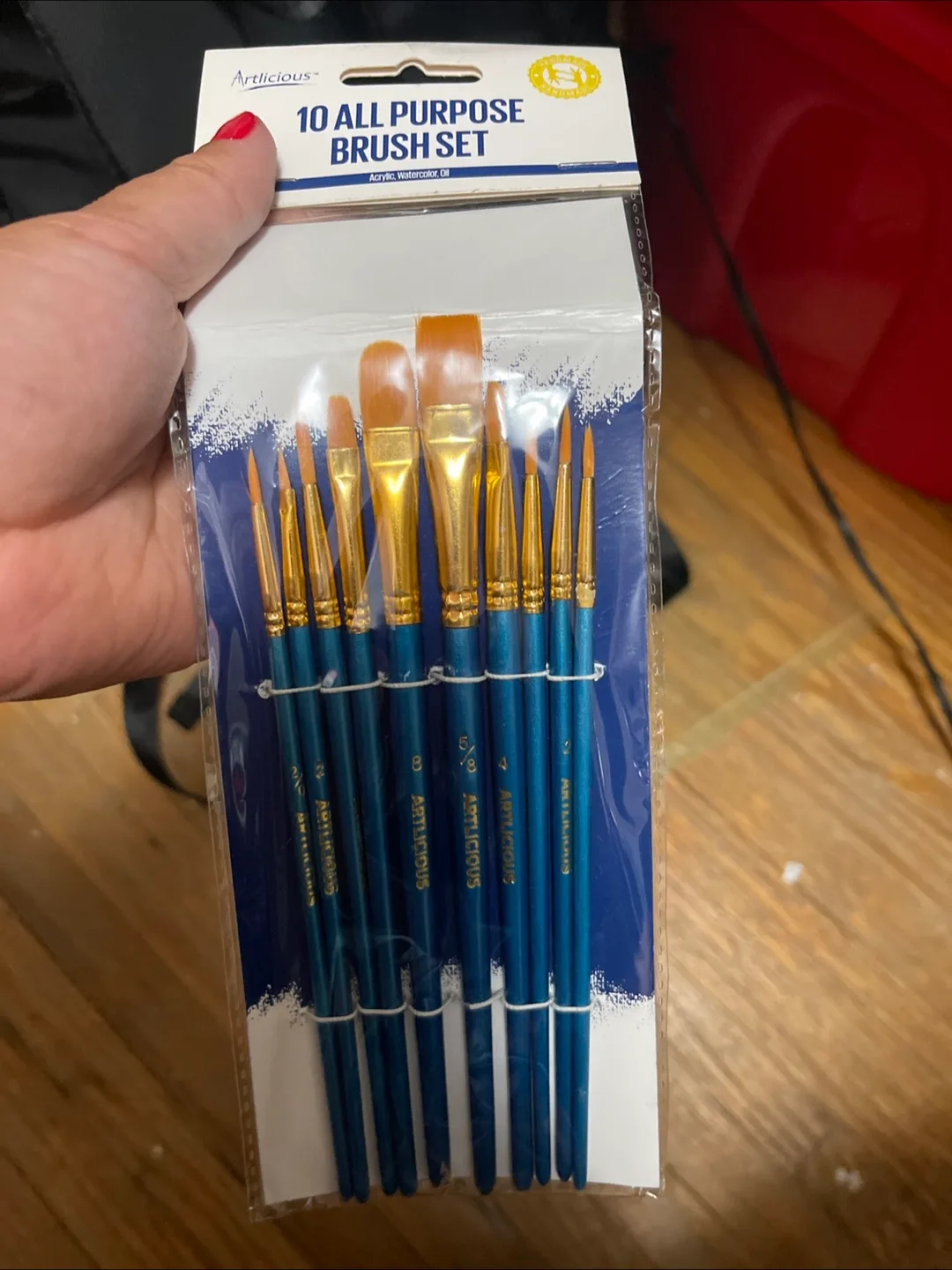 Paint Brush Set with Zipper Case image indicator(4)