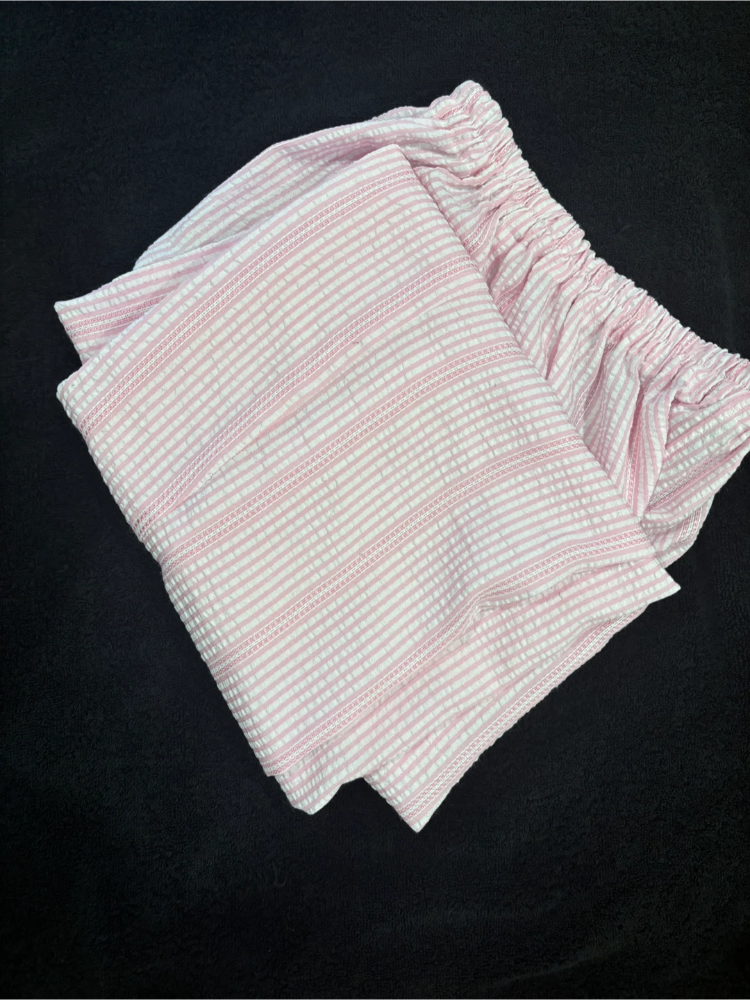 Pink Seersucker Pajama Pants - photo 3