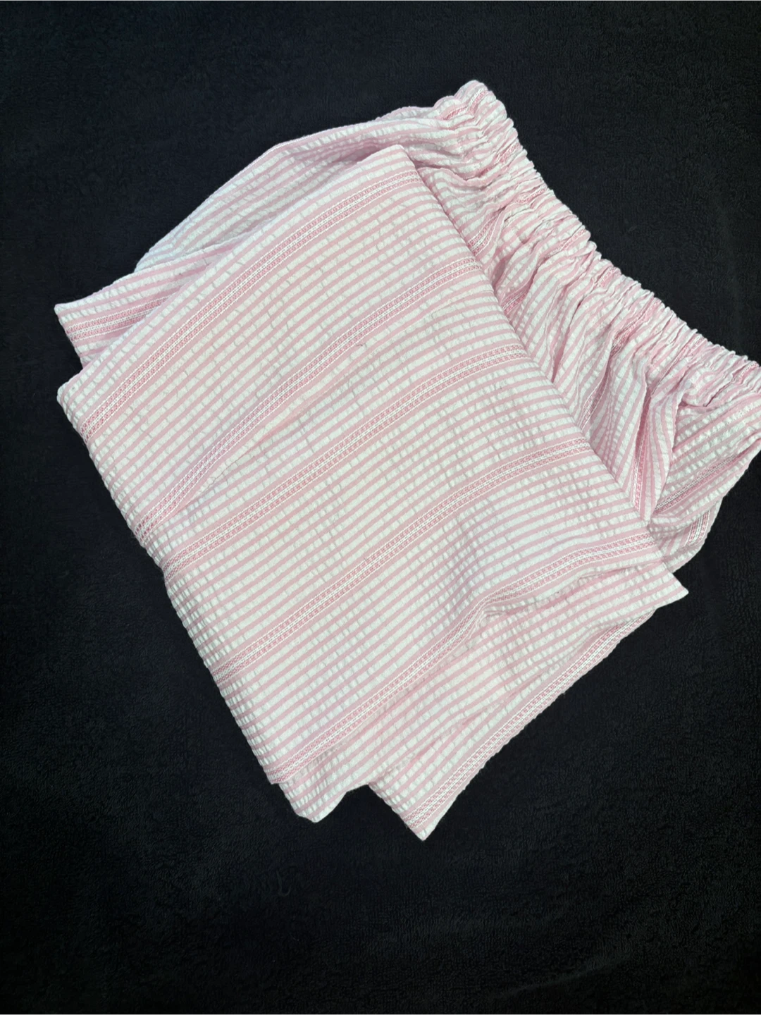 Pink Seersucker Pajama Pants - photo 2