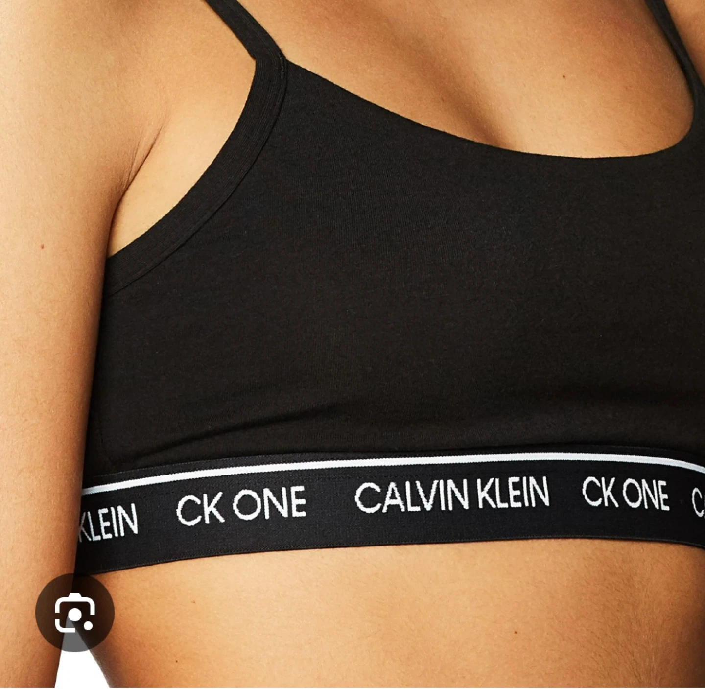 Calvin Klein CK One B75 Black Bra - Size S
