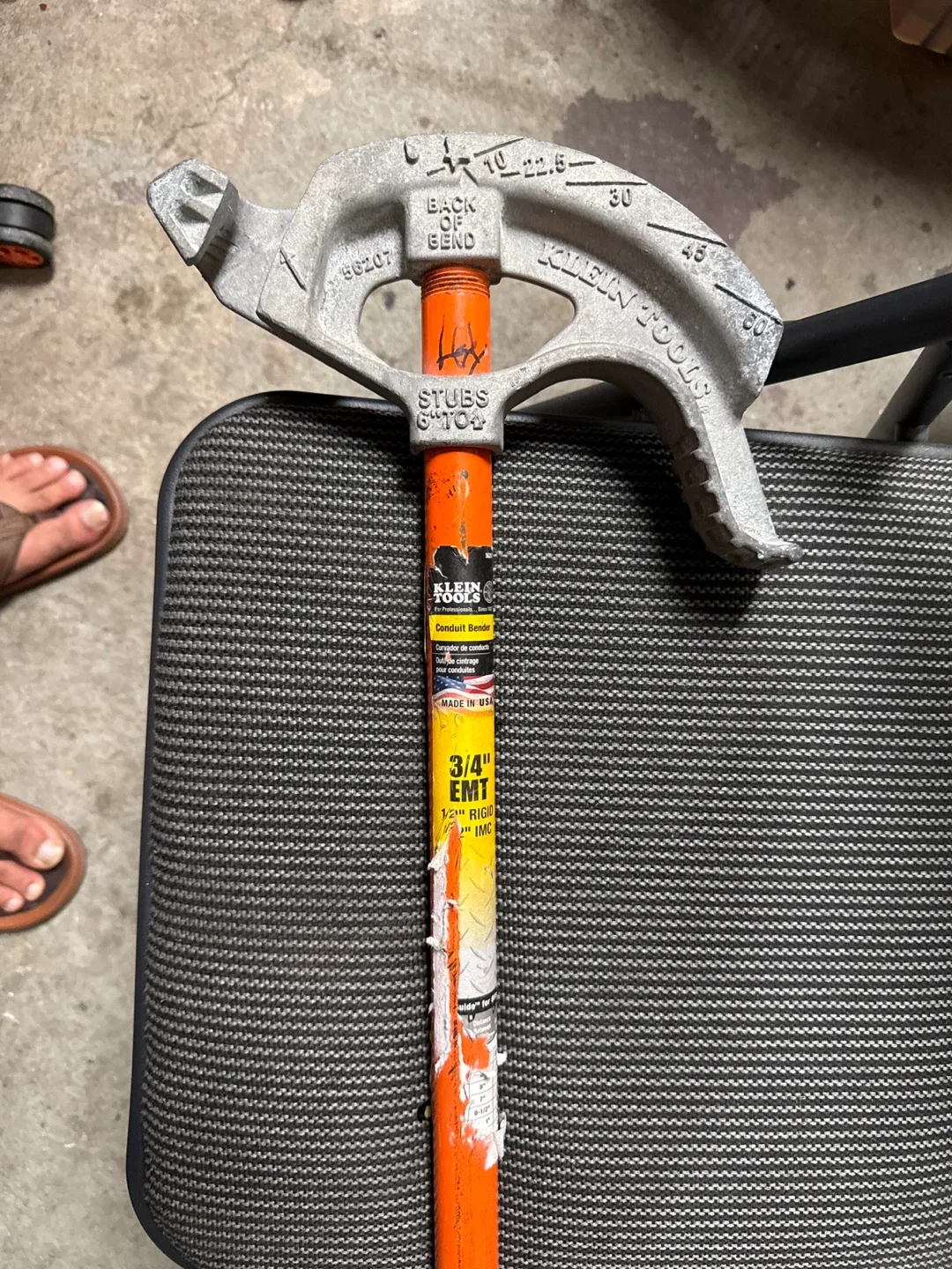 Klein Tools 3/4" EMT Conduit Bender thumbnail