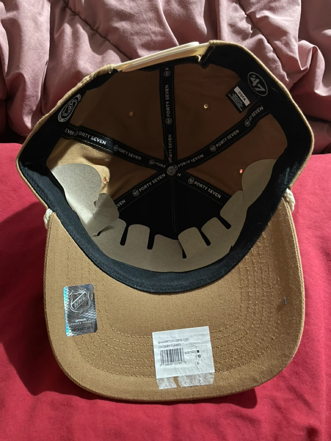 Calgary Flames '47 Hitch Adjustable Hat OSFA - photo 3