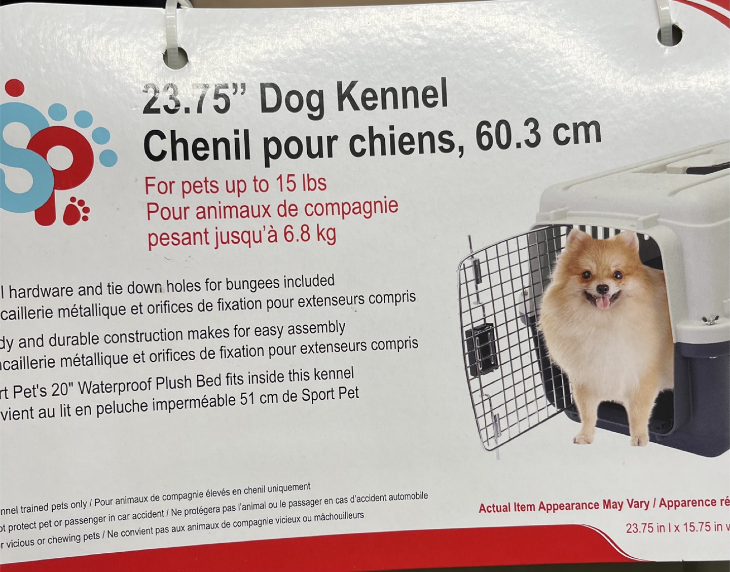 Pet Carrier - Grey & White - photo 5