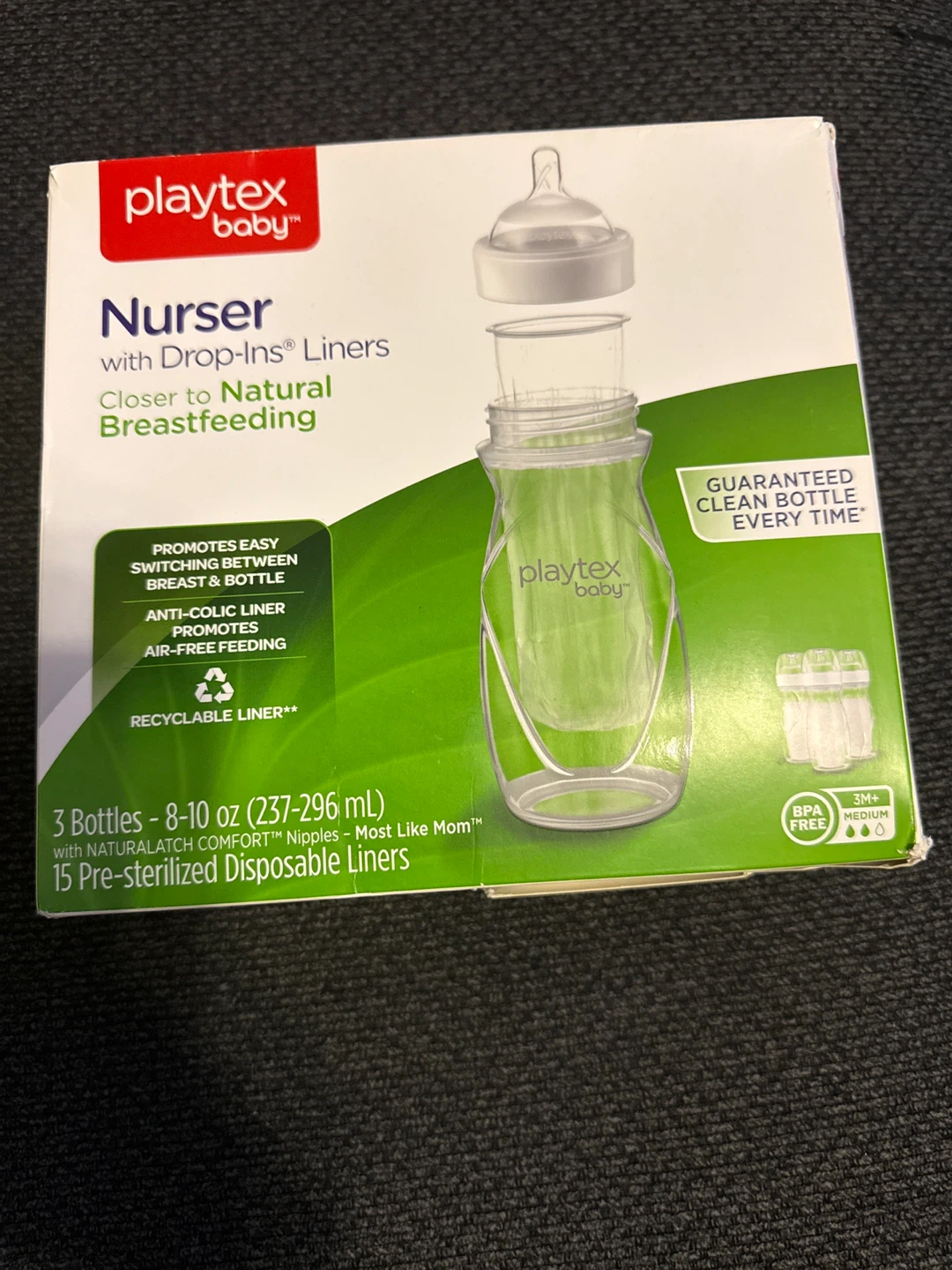 Playtex Baby Nurser with Drop-Ins Liners
