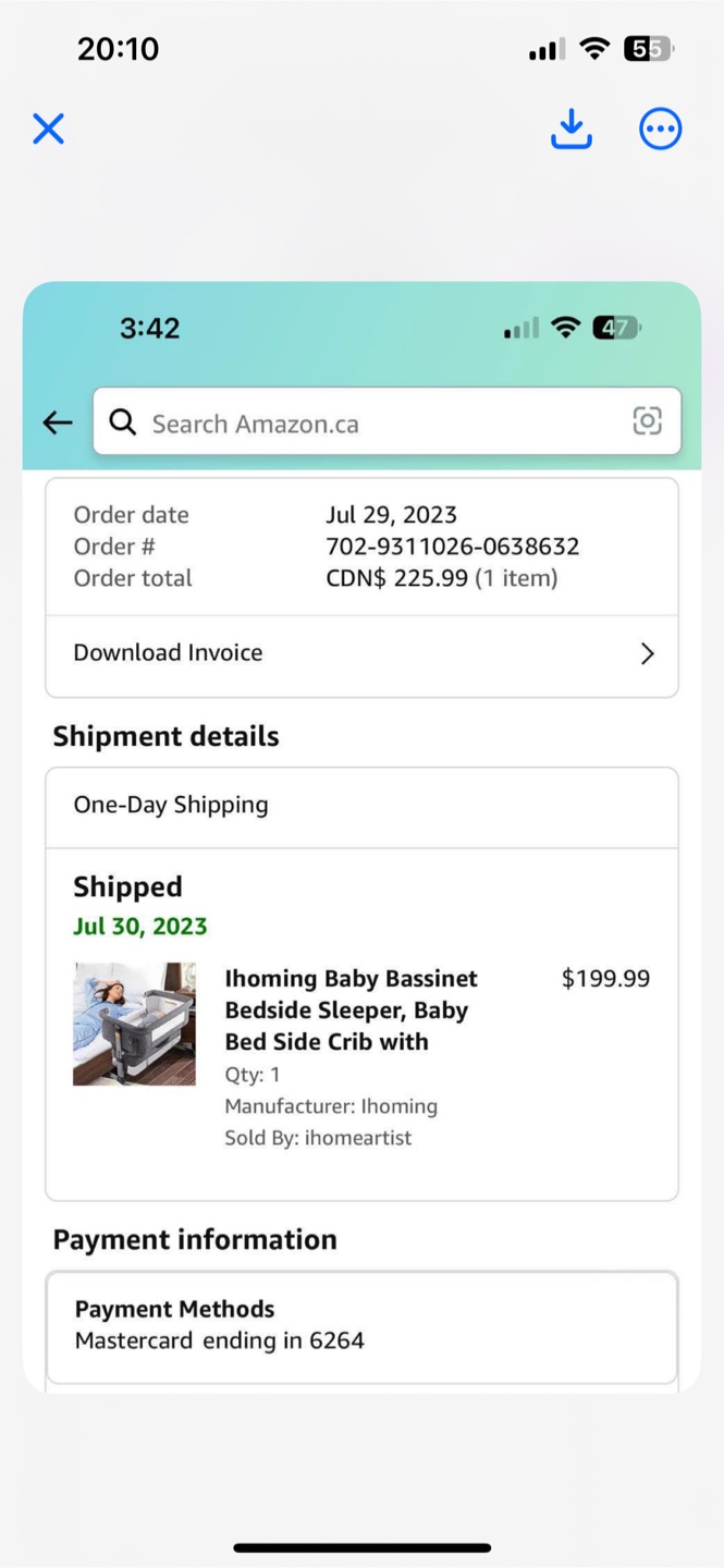 Ihoming Baby Bassinet Bedside Sleeper - photo 4