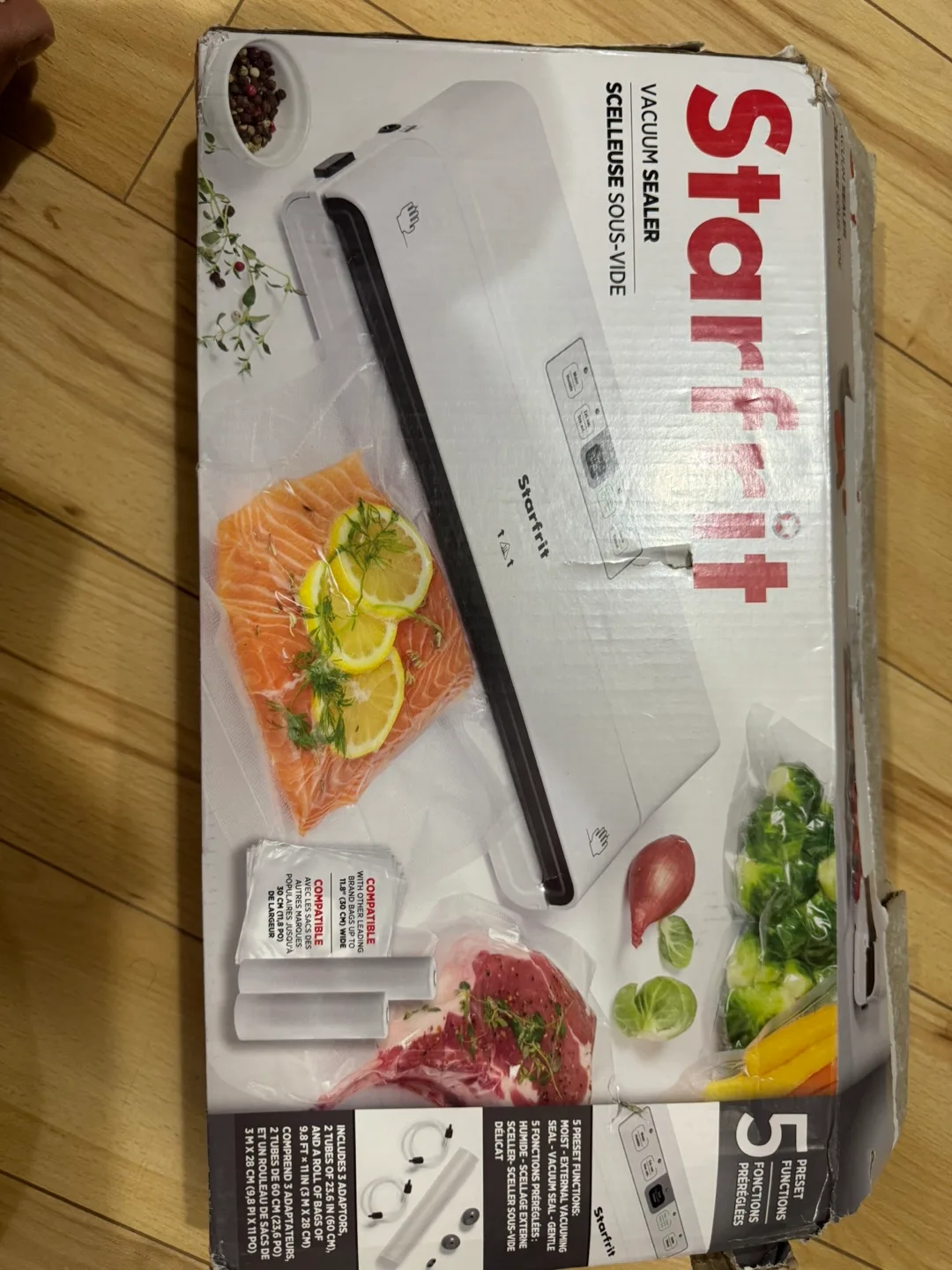 Starfrit Vacuum Sealer - New in Box thumbnail