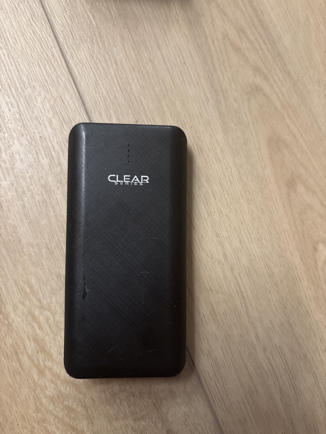 CLEAR Series Black Power Bank
