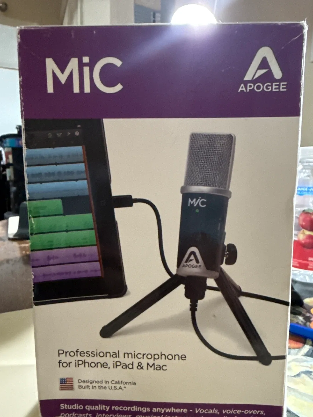Apogee MiC Professional Microphone for iPhone, iPad & Mac thumbnail