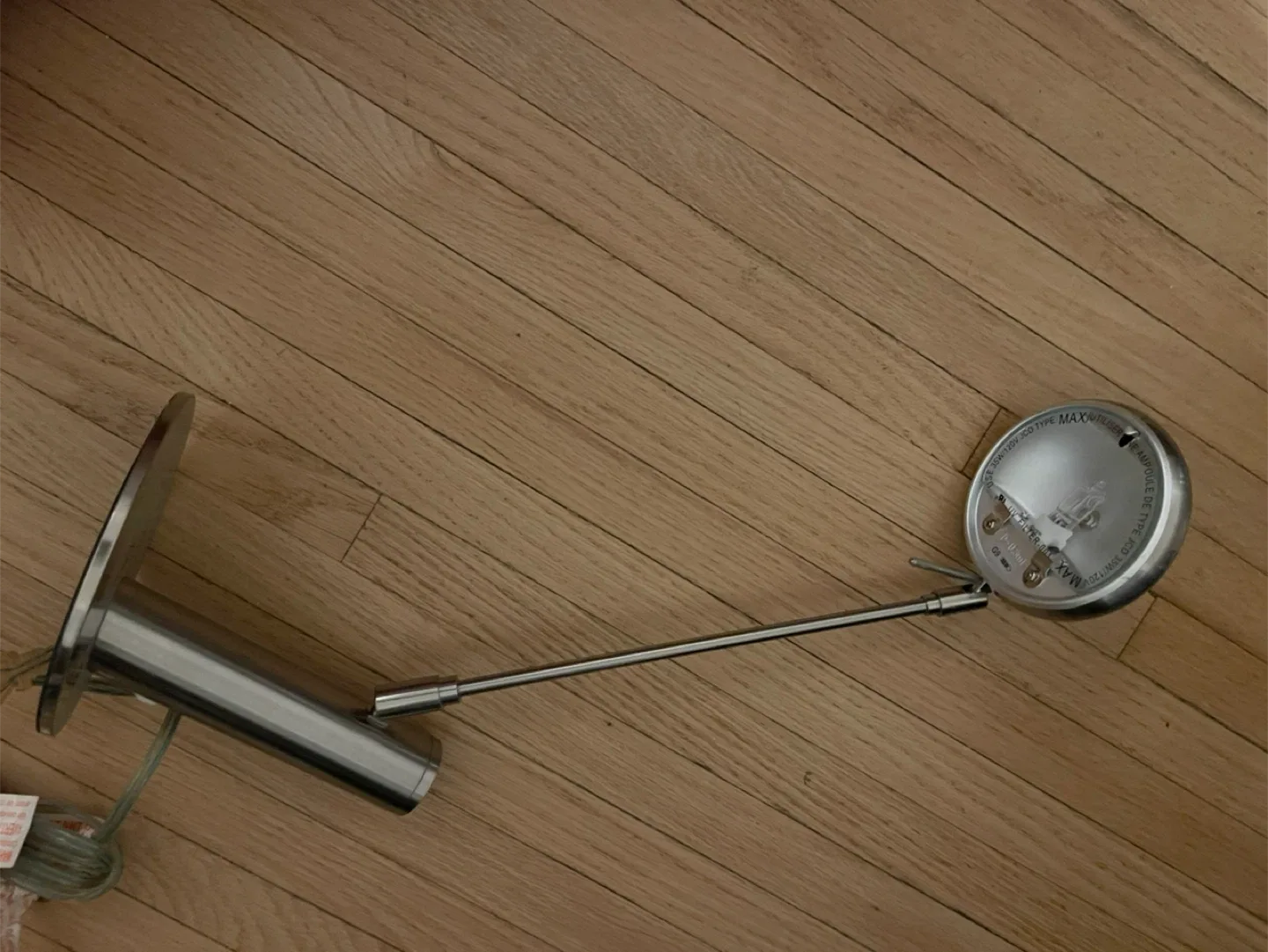 Desk light stainless stand thumbnail