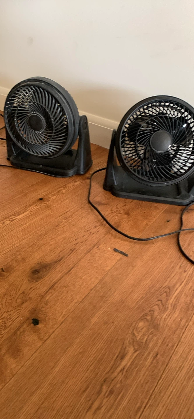 Black Table Fan - Great Condition