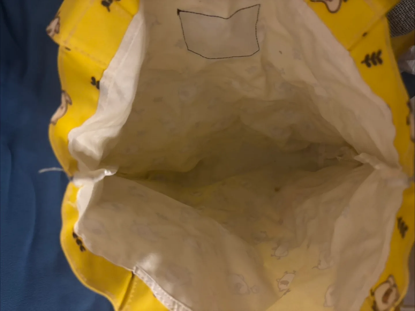 Yellow G-Friends Topbag Tote Bag image indicator(3)