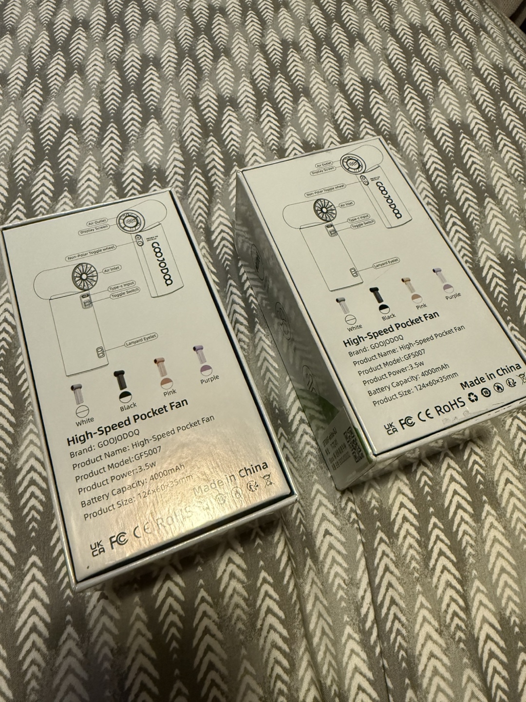 GOOJODOQ Jisulife like High-Speed Pocket Fan - photo 4