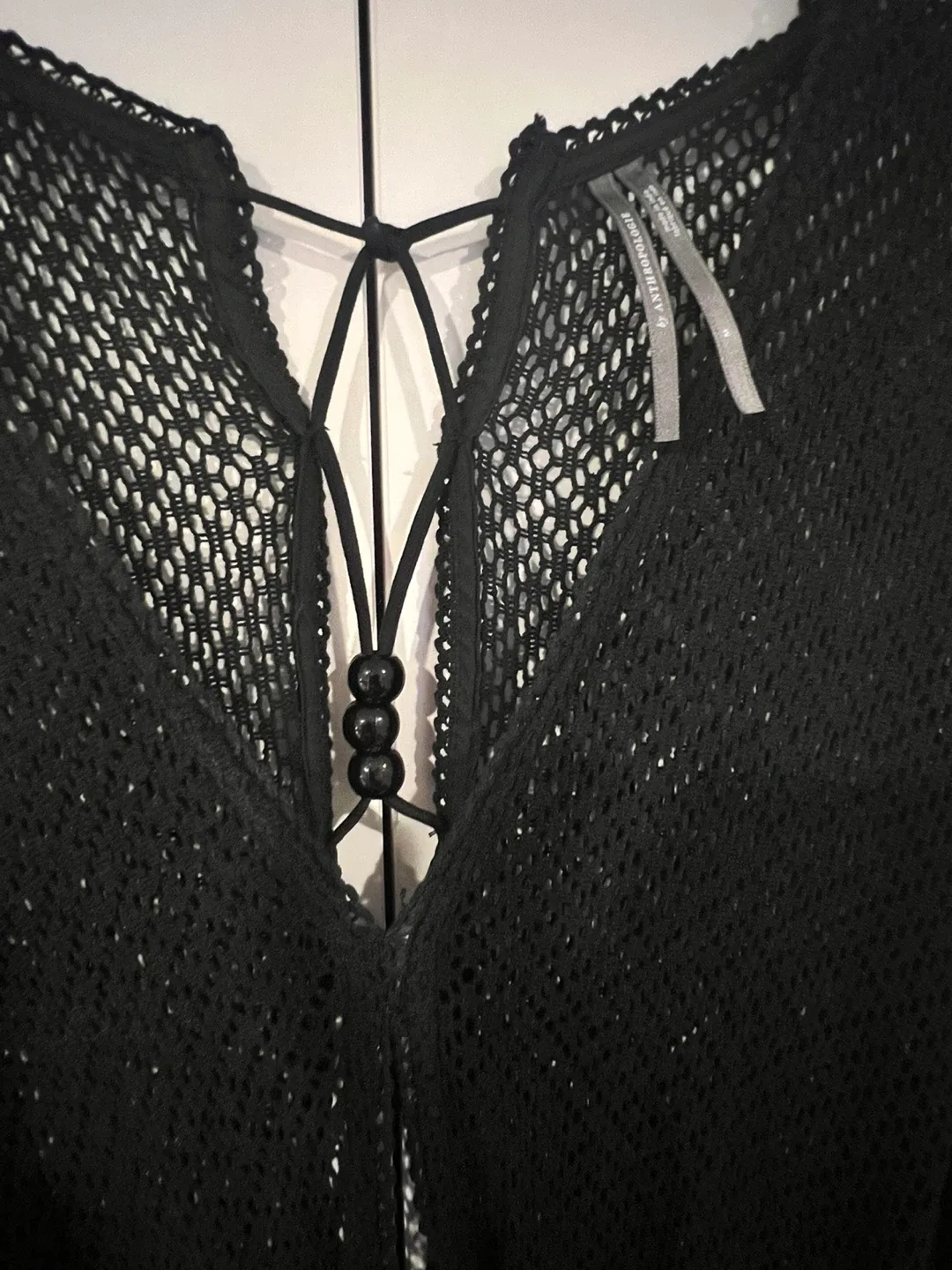 Anthropologie Maeve Black Cover-Up - Size M thumbnail