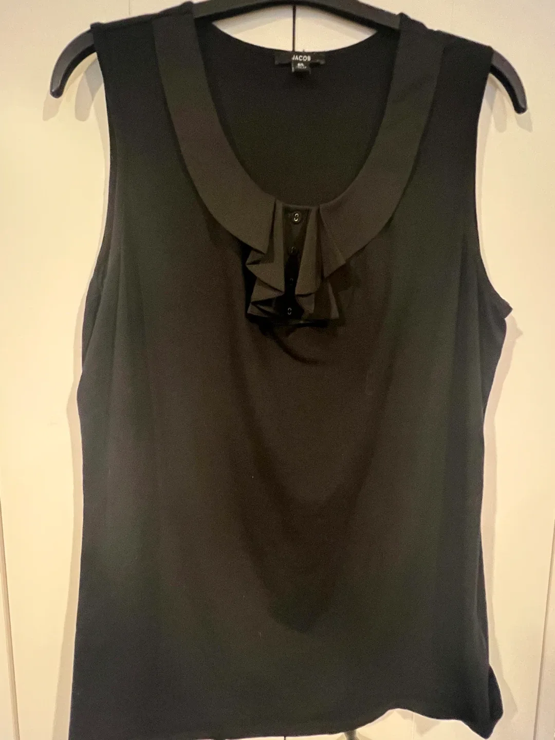 Jacob Black Sleeveless Blouse - Size L thumbnail