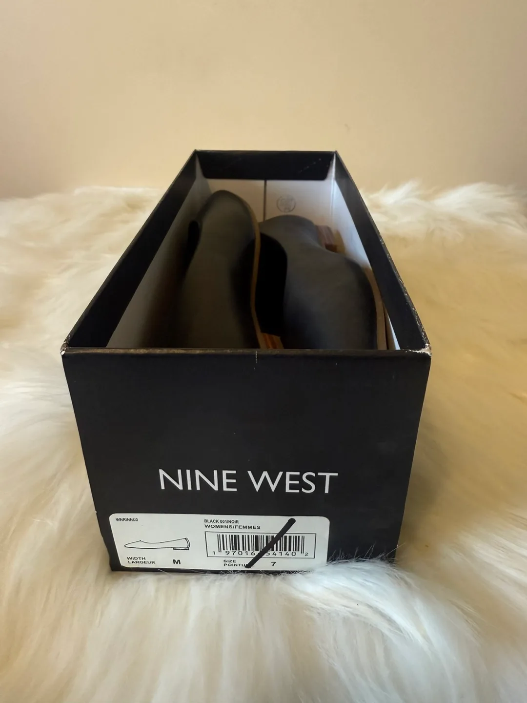 Nine West Black Ballet Flats image indicator(8)
