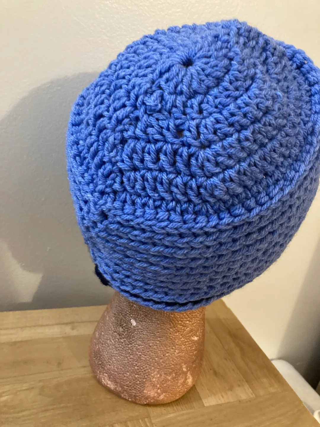 Free Buy one get one free Blue Knitted Beanie thumbnail
