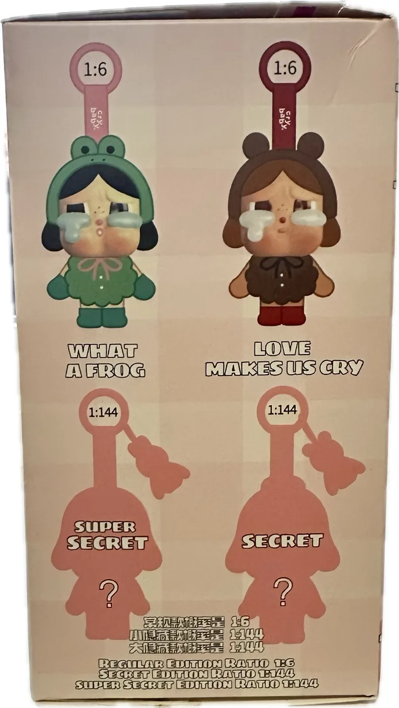 Authentic Pop Mart Cry Baby Plush Pendant | Love Makes Us Cry image indicator(6)