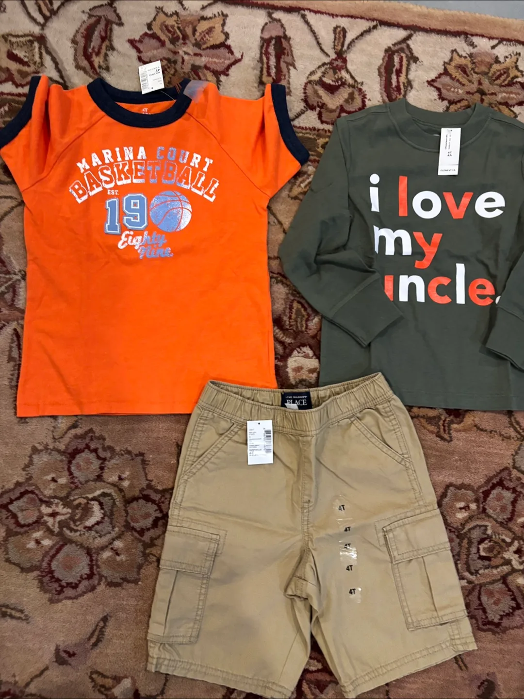 Lot of boys 4T brand new clothes with tags image indicator(2)
