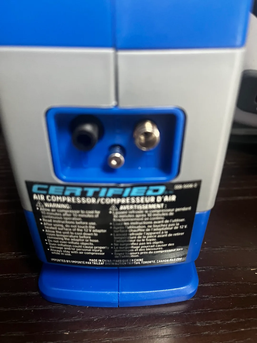 Black+Decker & Certified Air Compressor image indicator(3)