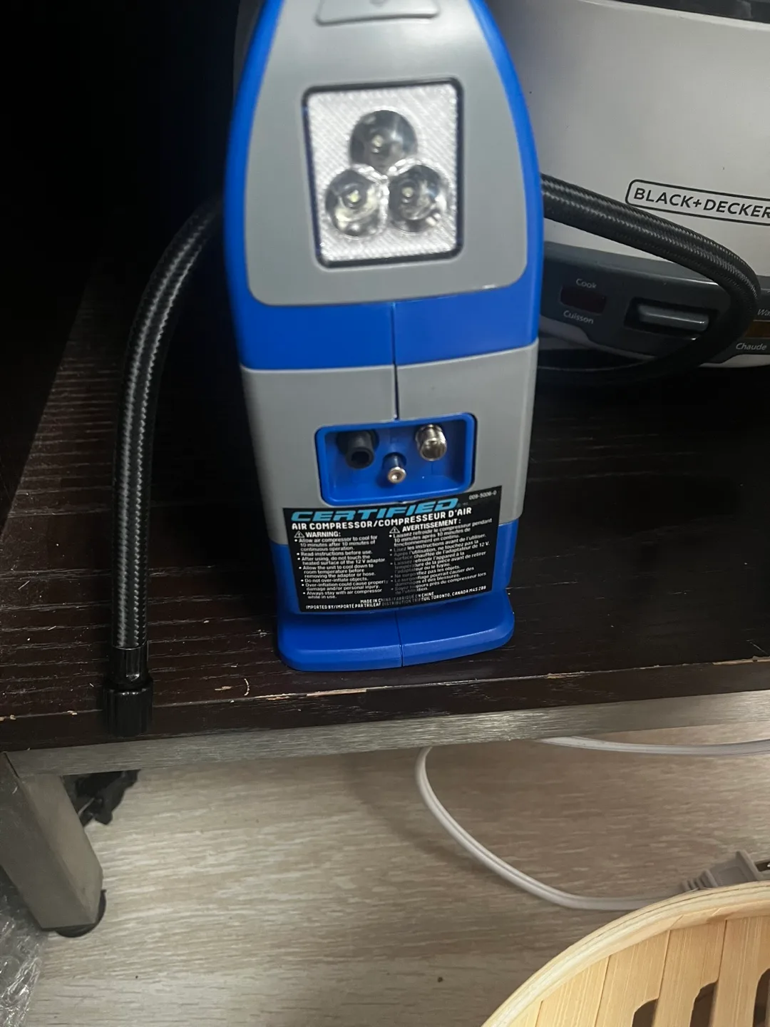 Black+Decker & Certified Air Compressor image indicator(4)