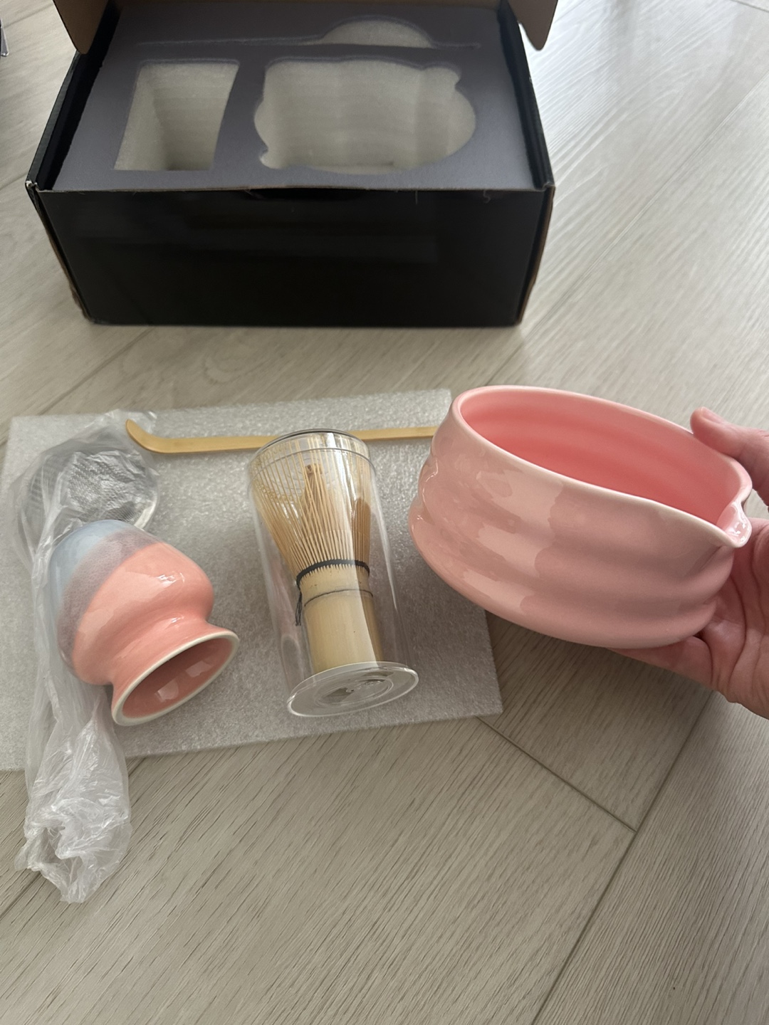 Matcha Tea Set - Pink, New in Box - photo 5