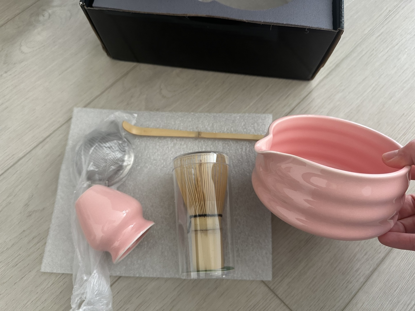 Matcha Tea Set - Pink, New in Box