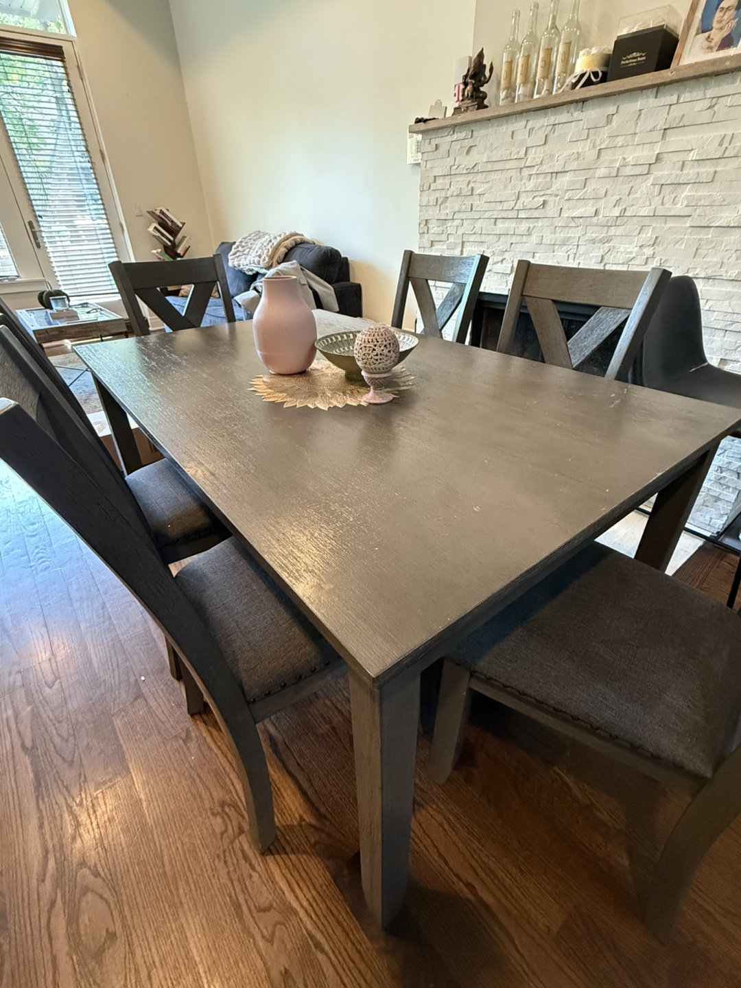 Ashley Furniture Dining Table with 6 Chairs - photo 2