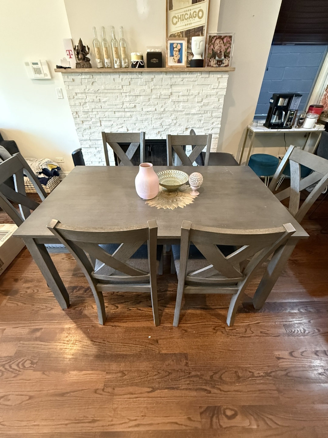 Ashley Furniture Dining Table with 6 Chairs
