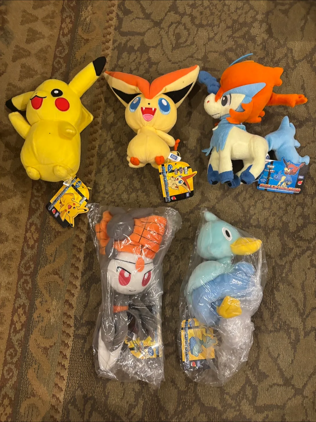 Takara TOMY Pokemon Plush Toy lot - NWT thumbnail