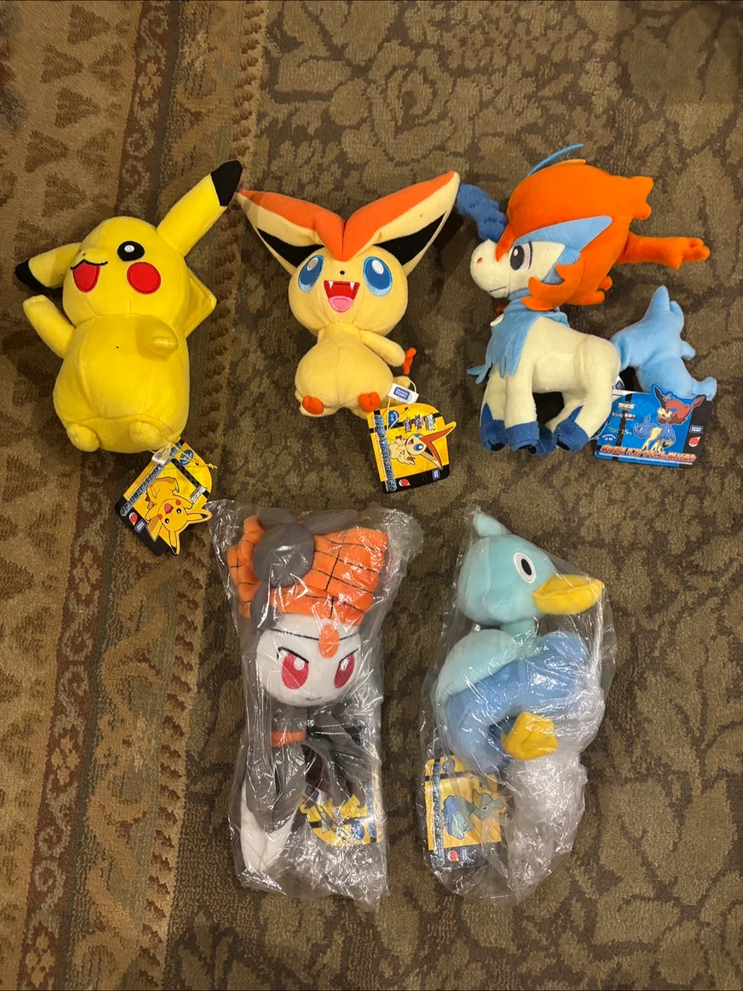 Takara TOMY Pokemon Plush Toy lot - NWT image indicator(2)