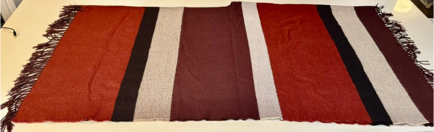 Striped Poncho - photo 3