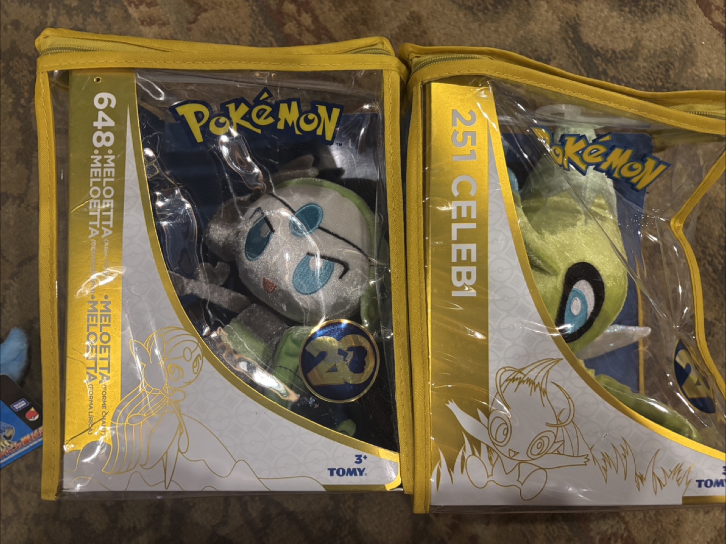 TOMY Pokemon Celebi & Meloetta Plush - photo 2