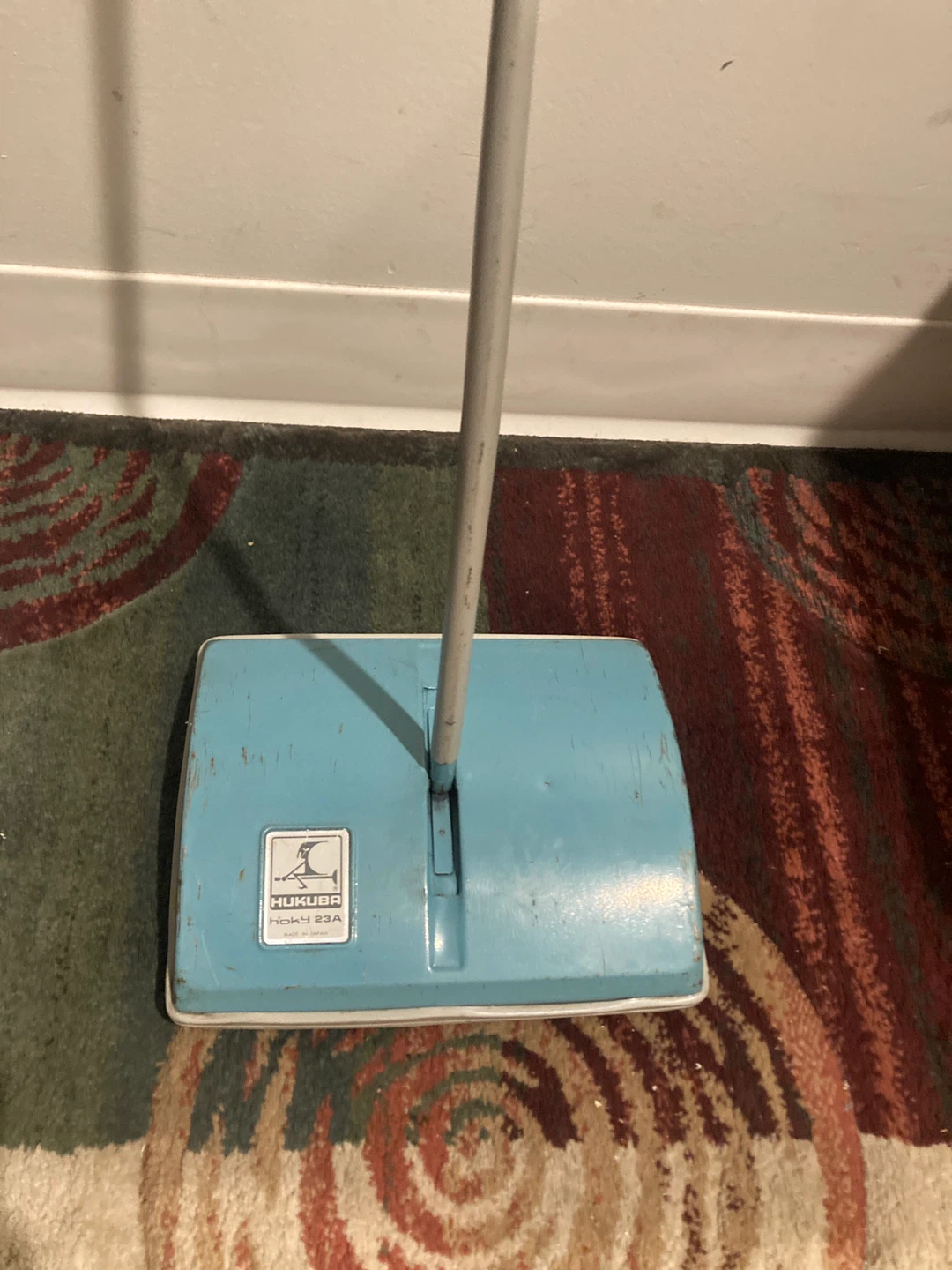 Vintage Hukuba Floor Sweeper