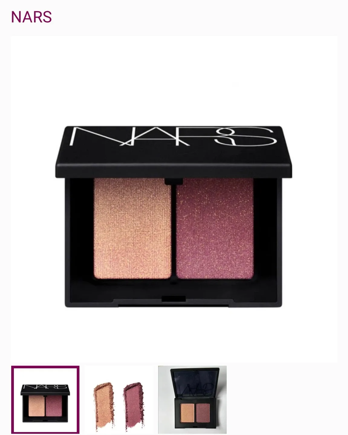 NARS Kuala Lumpur Eyeshadow Duo thumbnail