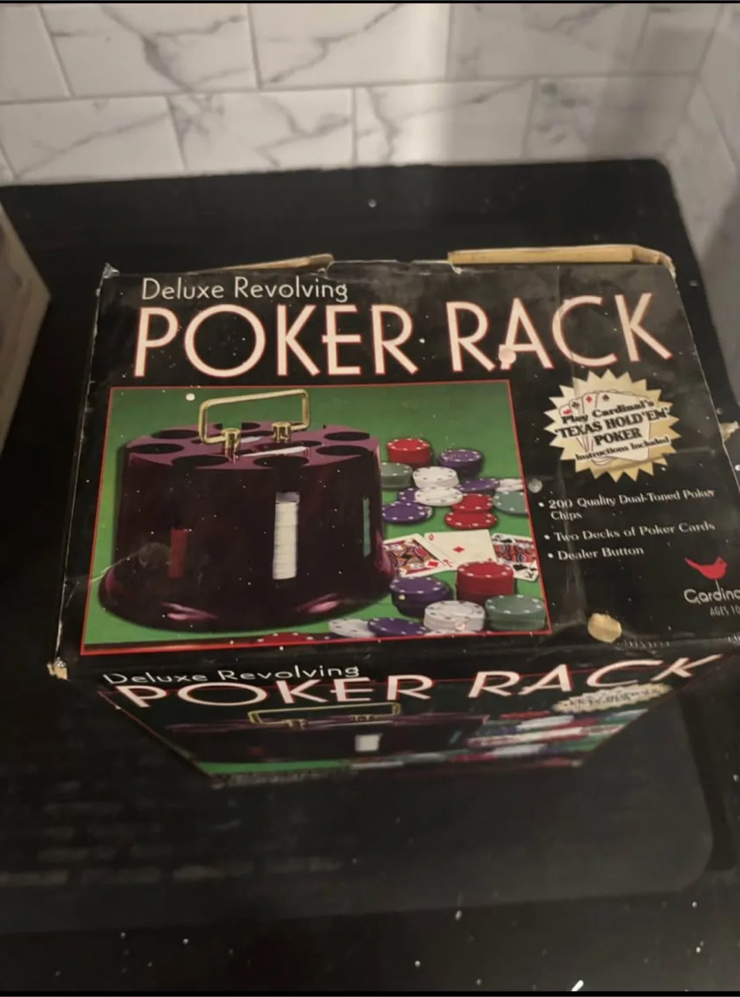 Deluxe Revolving Poker Rack image indicator(2)