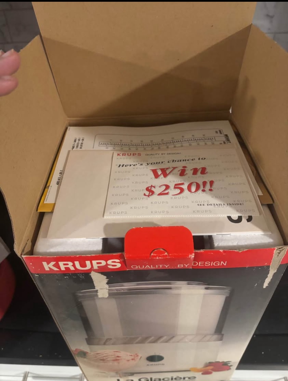 Krups La Glaciere 1-Quart Automatic Ice Cream Maker - photo 4
