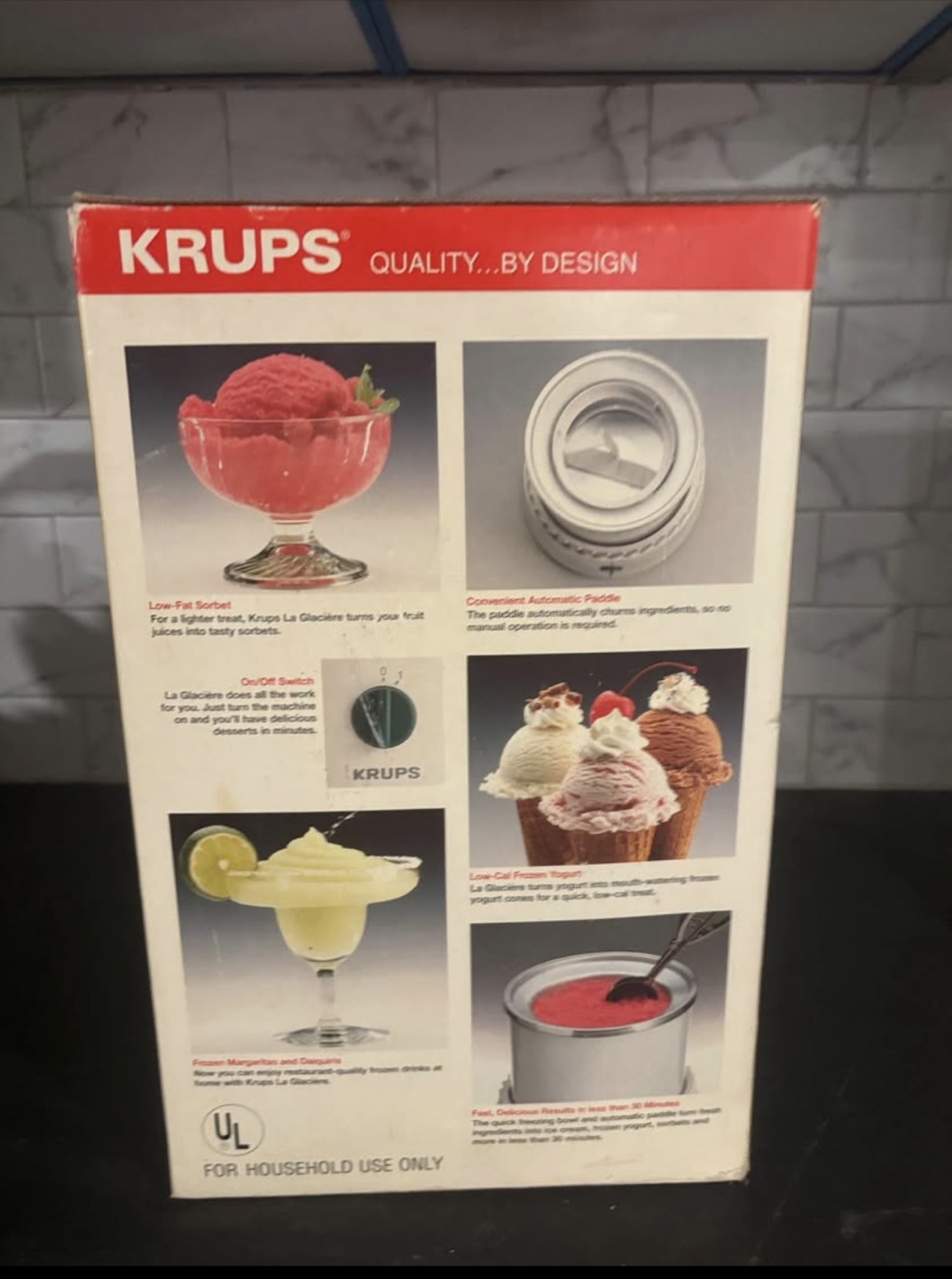 Krups La Glaciere 1-Quart Automatic Ice Cream Maker - photo 2