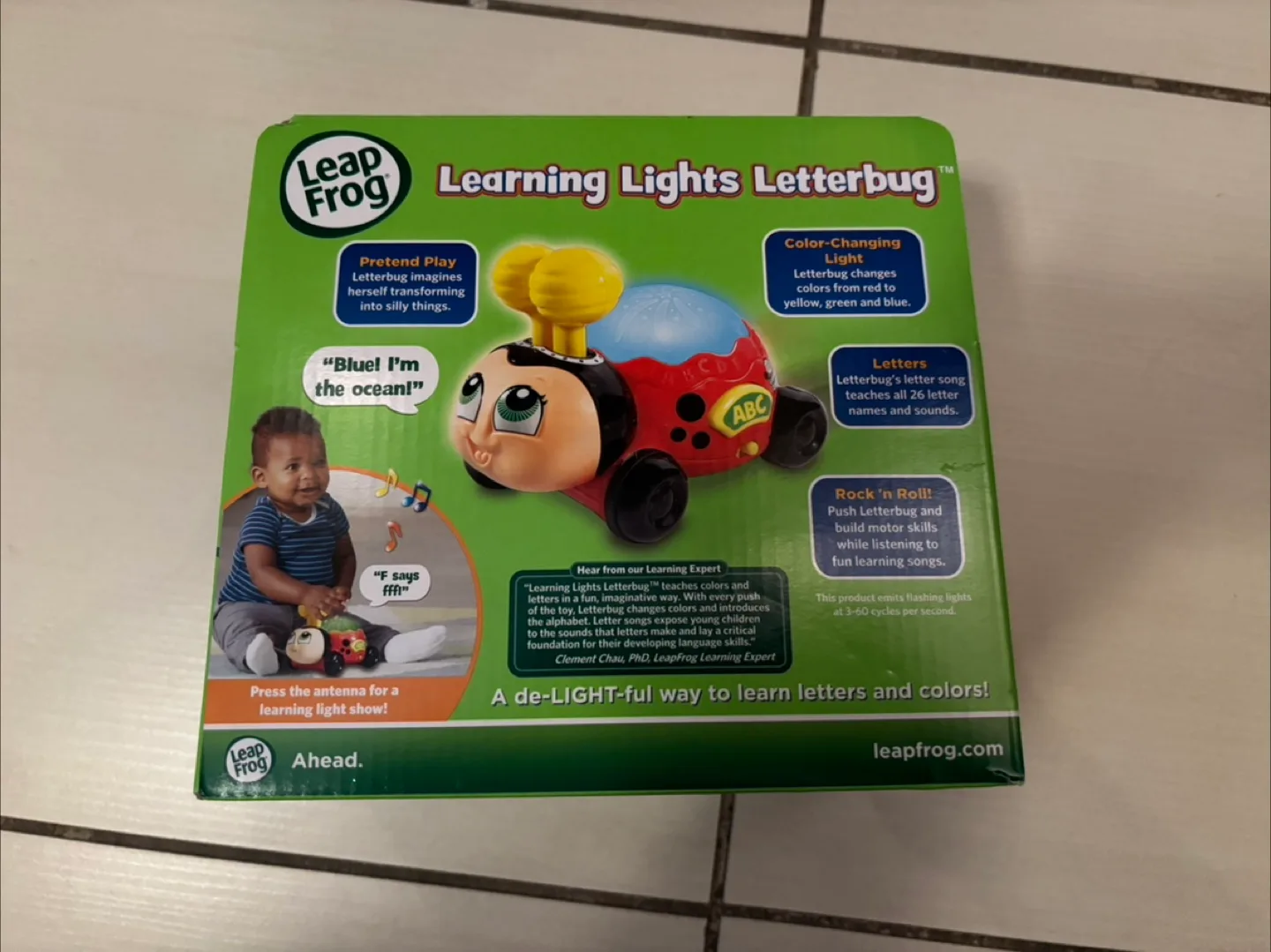 LeapFrog Learning Lights Letterbug - New in Box! image indicator(5)