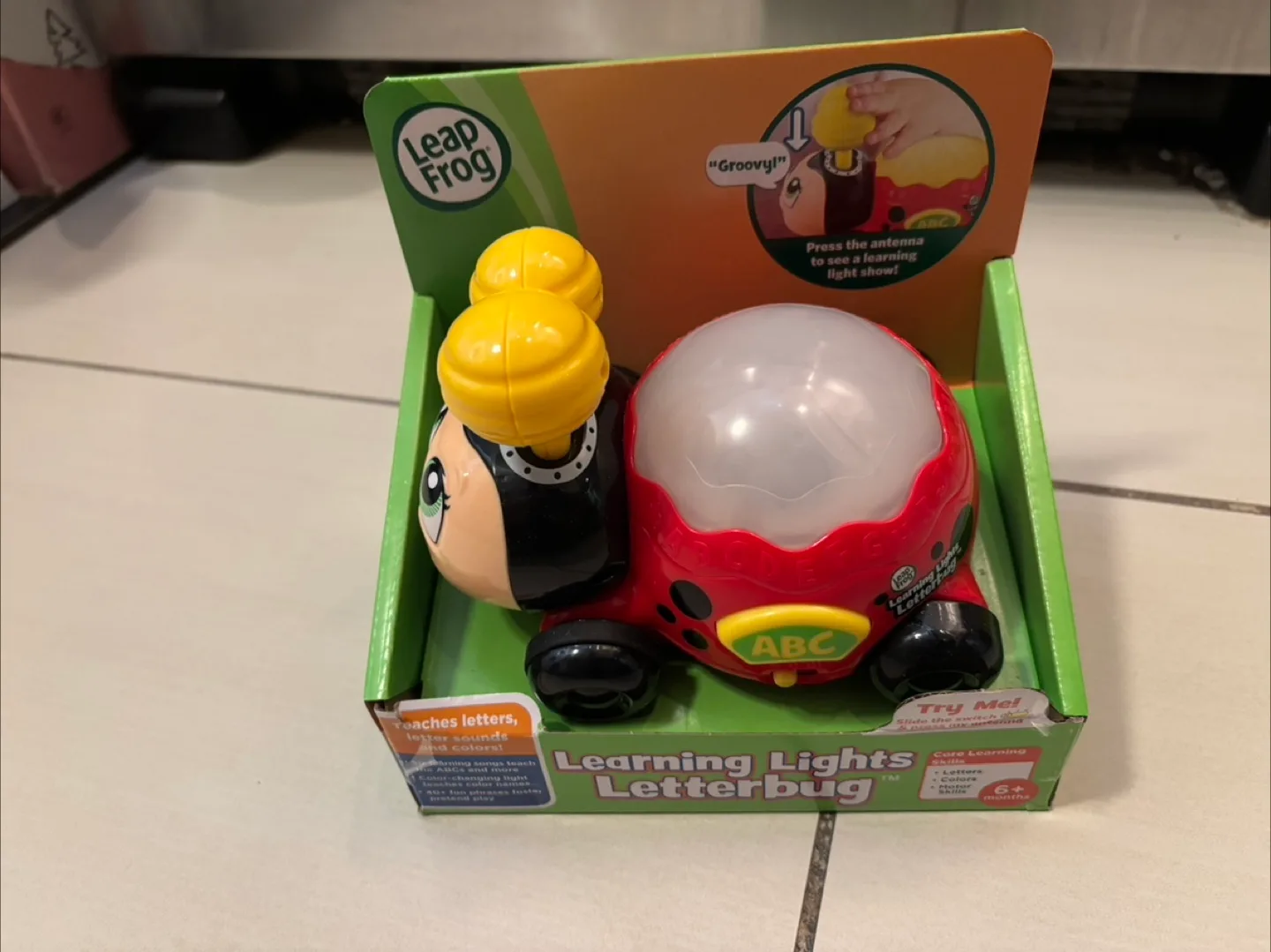 LeapFrog Learning Lights Letterbug - New in Box! thumbnail