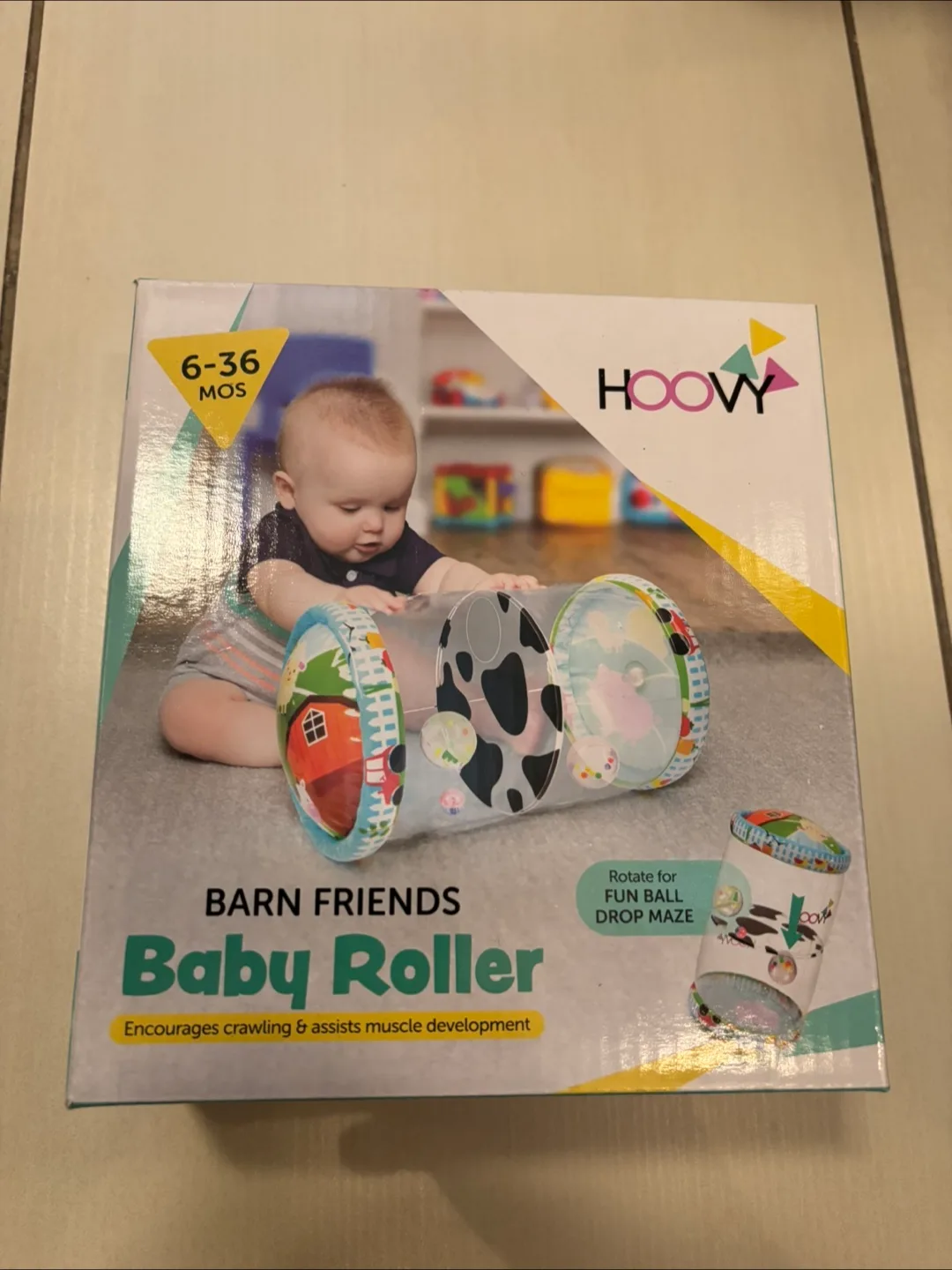 HOOVY Barn Friends Baby Roller - New in Box! thumbnail