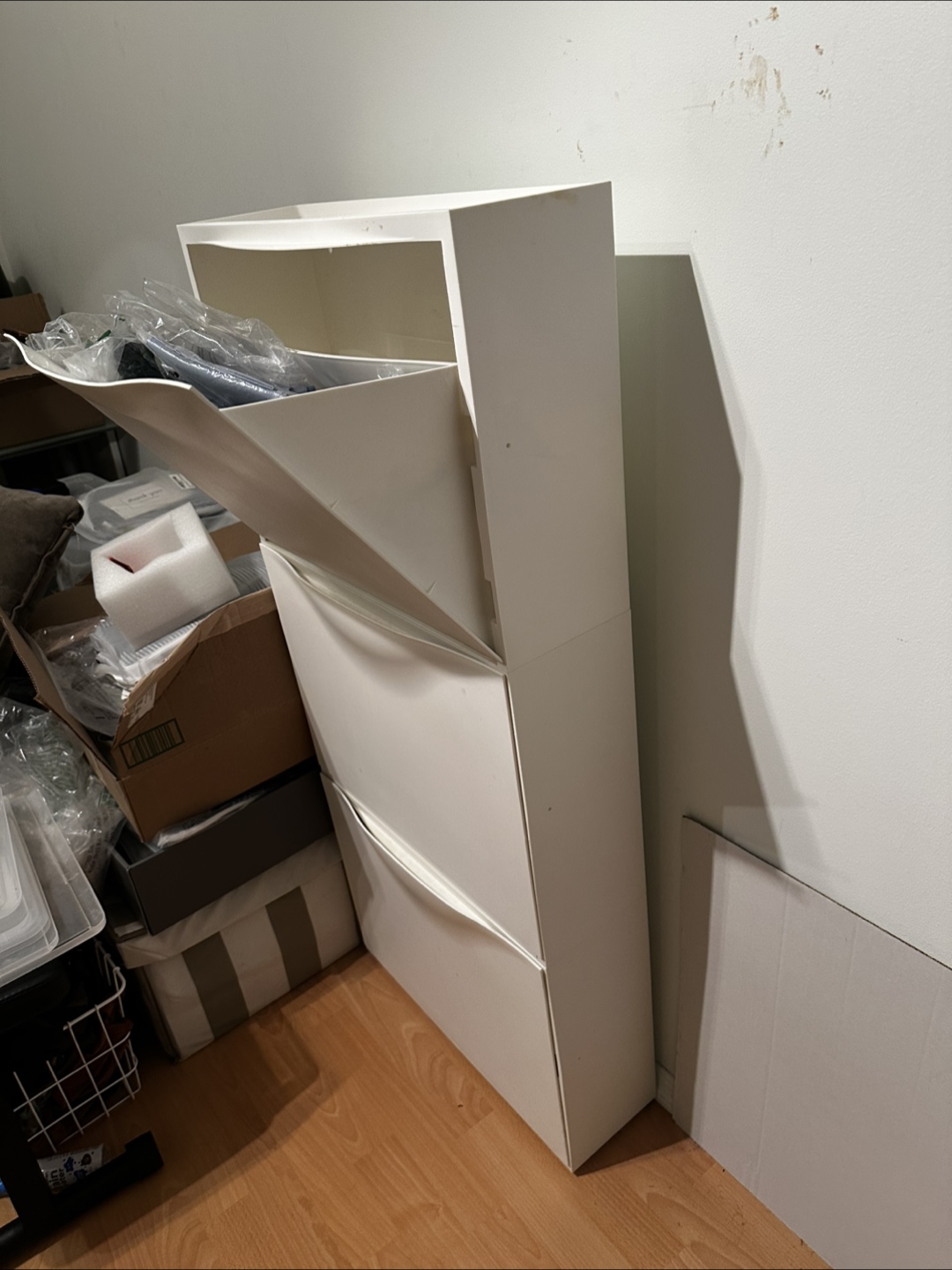 IKEA Hemnes Shoe Cabinet - White - photo 4