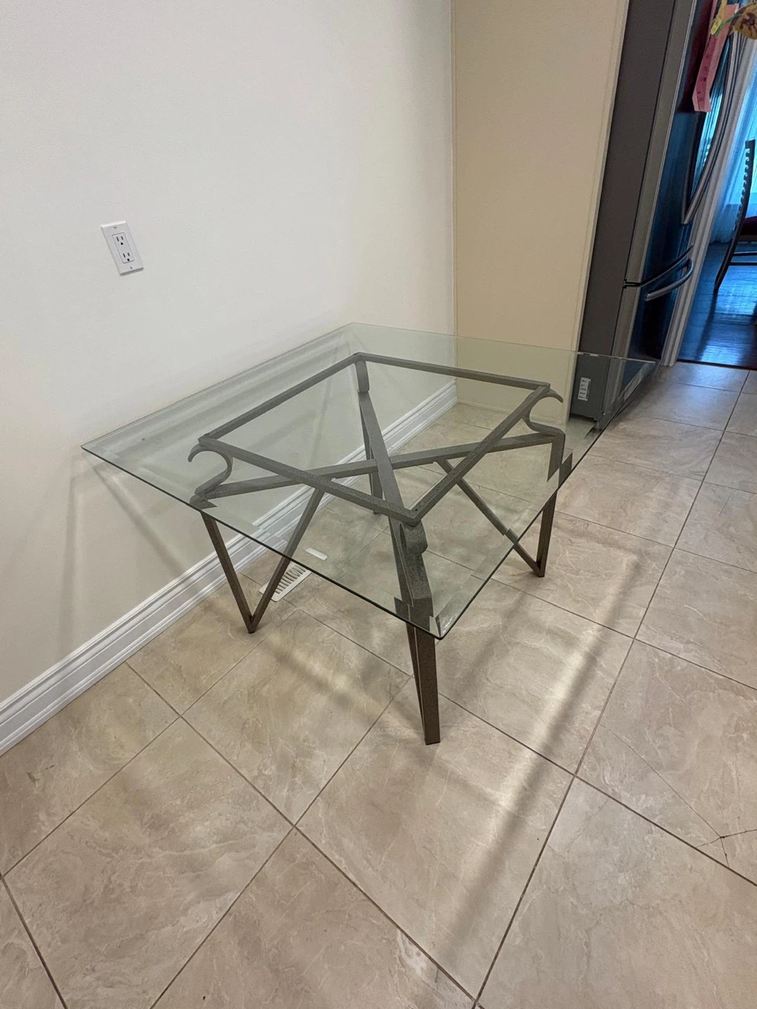 Glass Top Table - photo 2