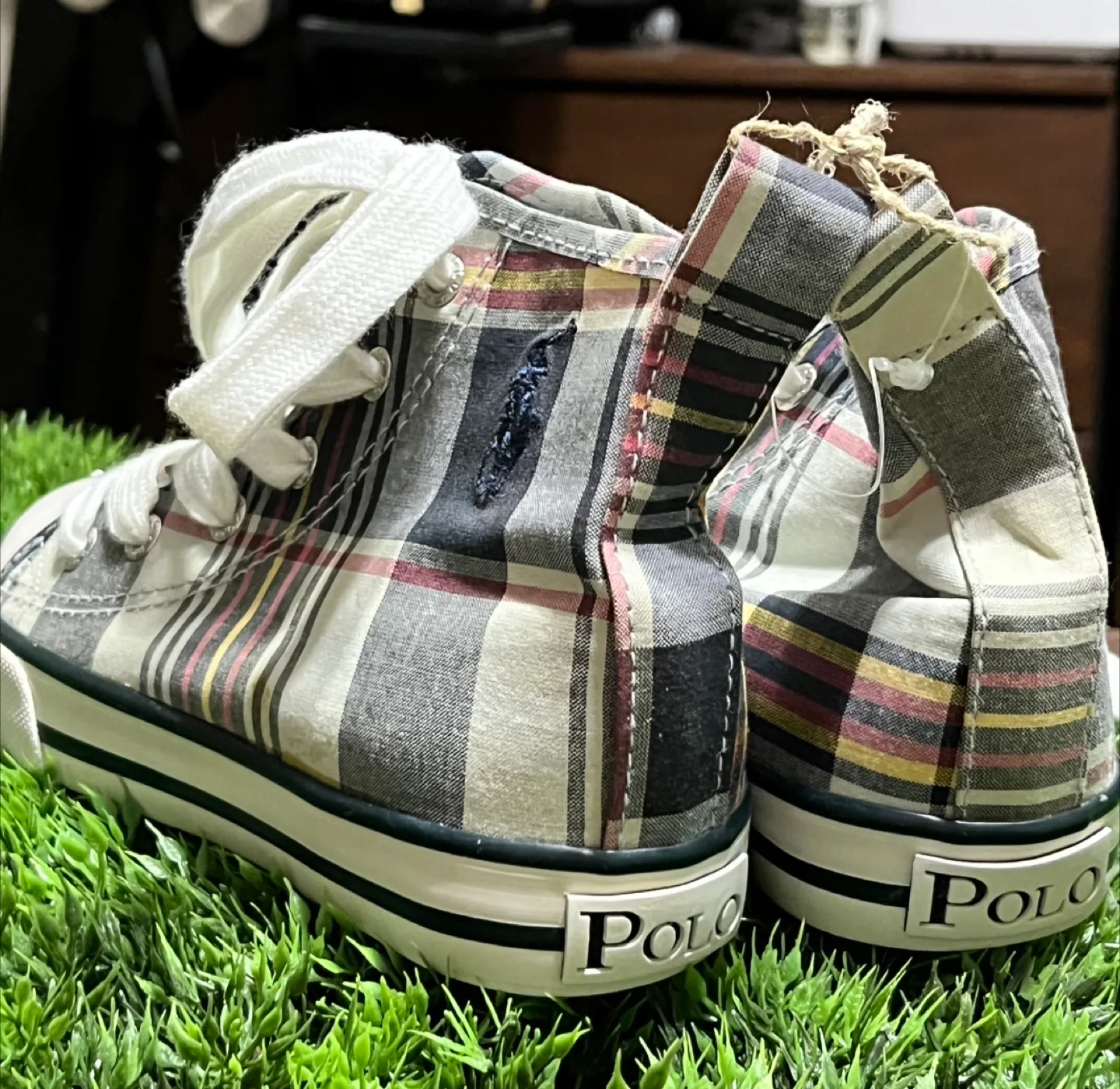 New Polo Ralph Lauren Shoes Size 12 Boys thumbnail