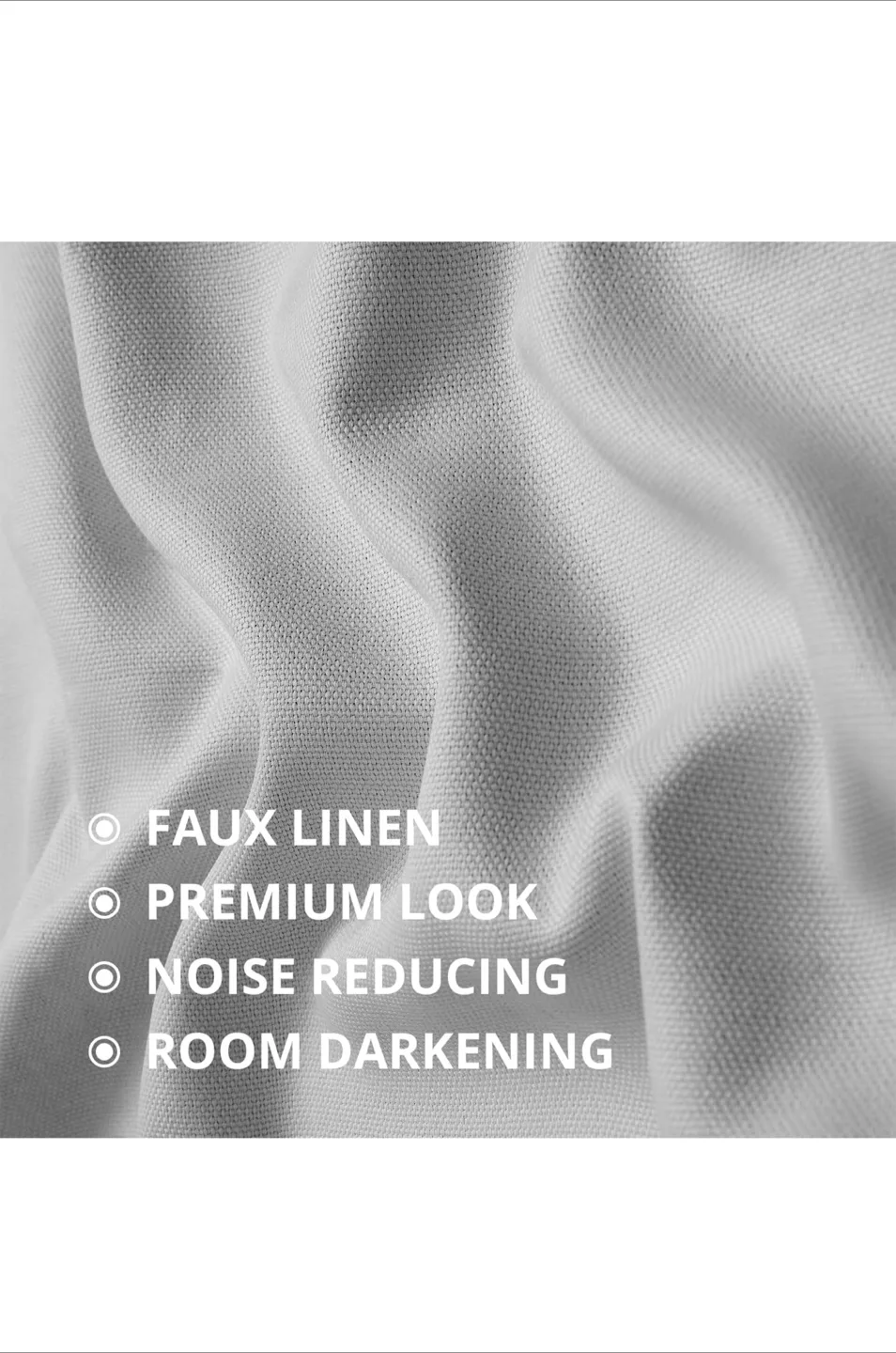 Light Grey Blackout Curtains image indicator(8)