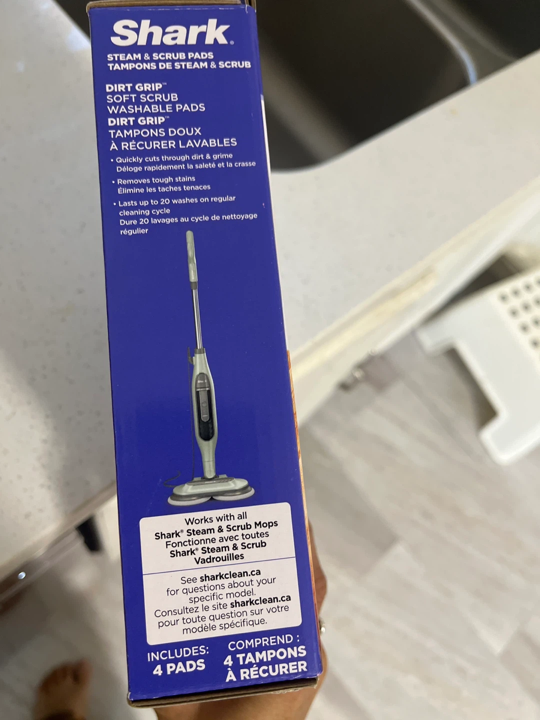 Shark Steam Scrub Mop Pads - New in Box! - photo 3